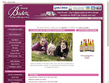 Tablet Screenshot of les-vins-du-jura.com